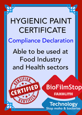 FK-45 Hygienic Forte declaration of compliance performance and CE Marking, 