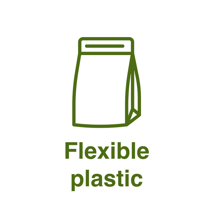 Coatings for flexible food packaging made of various plastics and bioplastics.